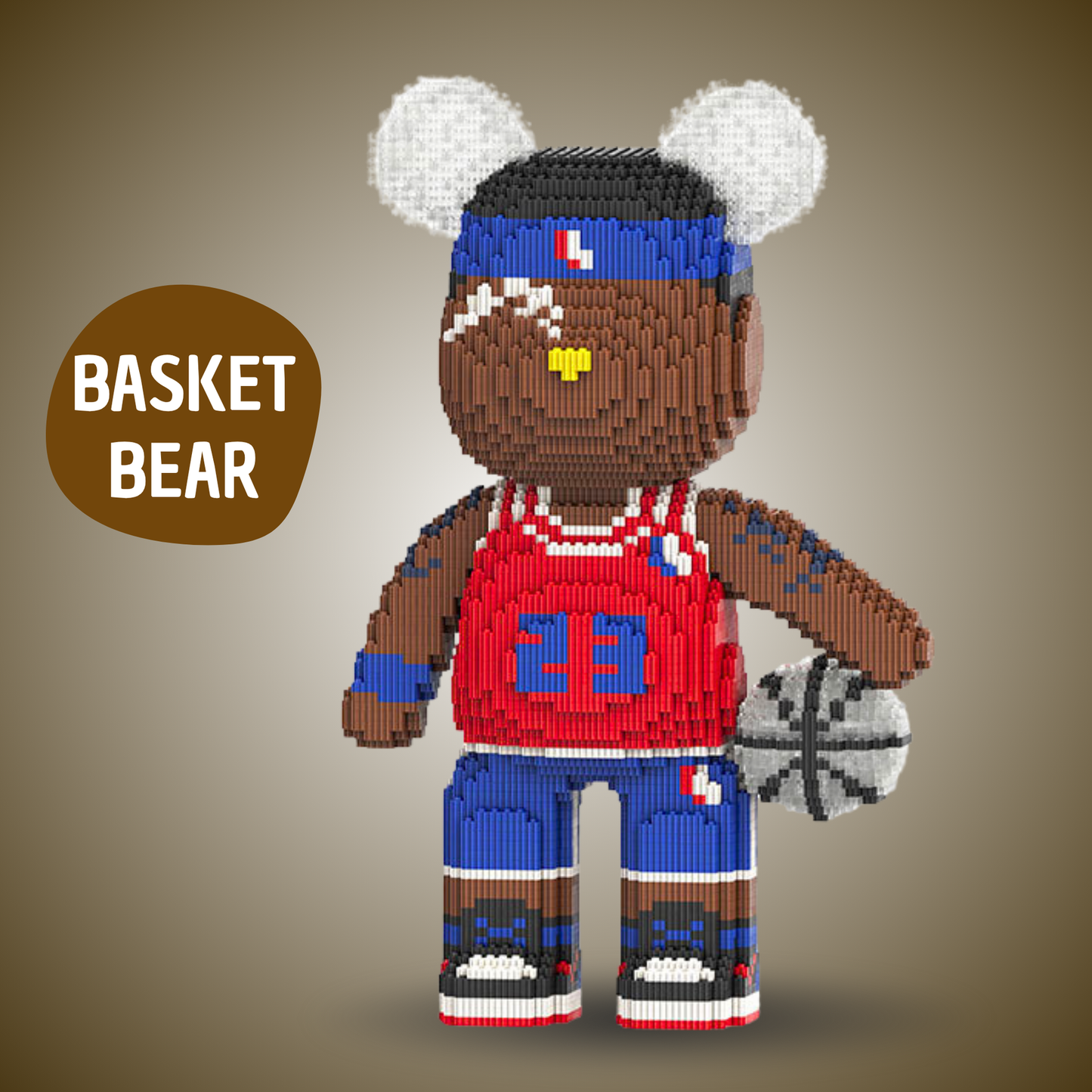 Pixi Bear™ Ours Géant de 43 cm à Assembler