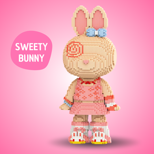 Pixi Bunny™ Lapin Géant de 55 cm à Assembler